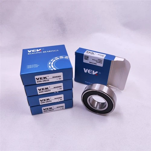 Двуредов сачмен лагер с дълбок канал